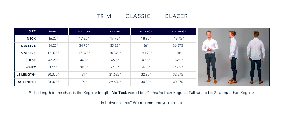 Mizzen+Main sizing guide 2