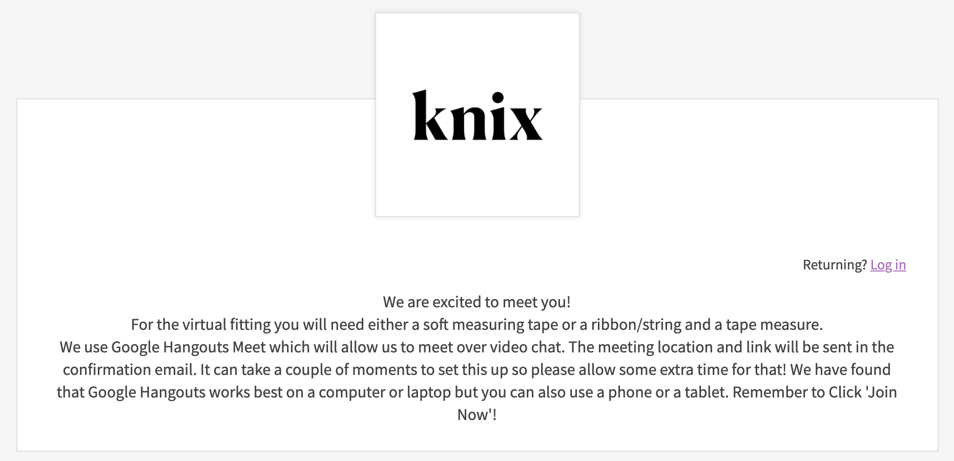 virtual fitting session for intimates return policy