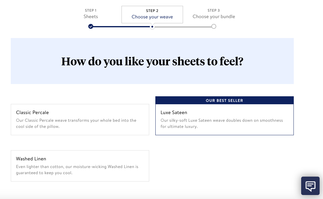 How do you want your sheets to feel