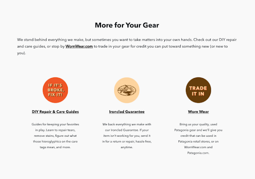 More for your gear patagonia