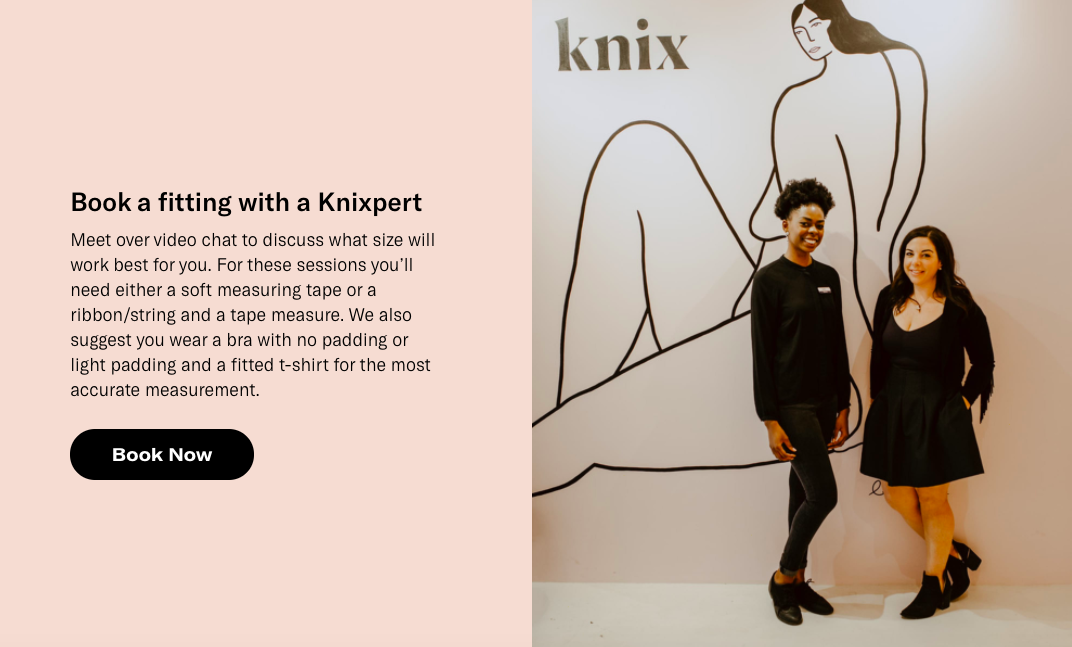 Knix sizing experts