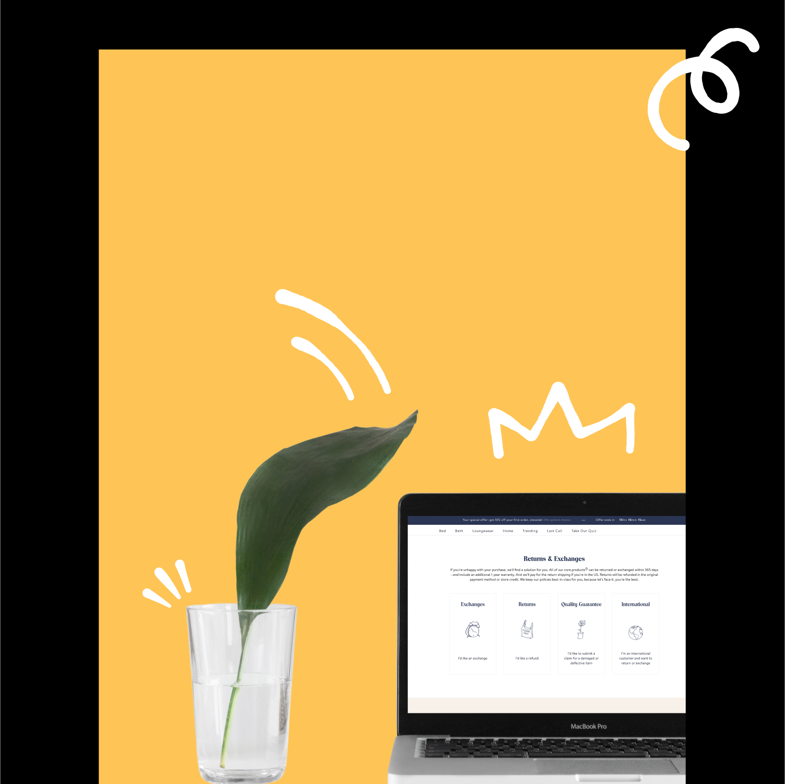 building a returns policy page