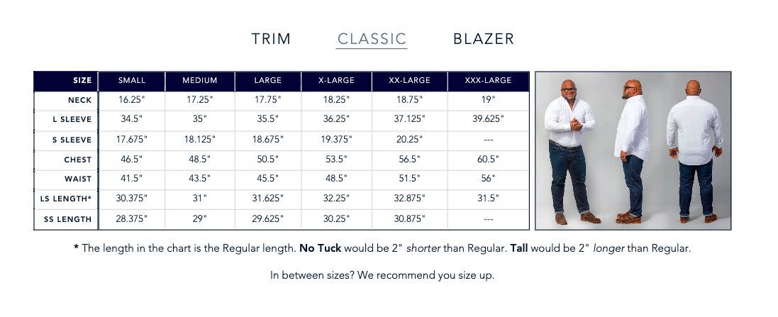 Mizzen + Main sizing guide