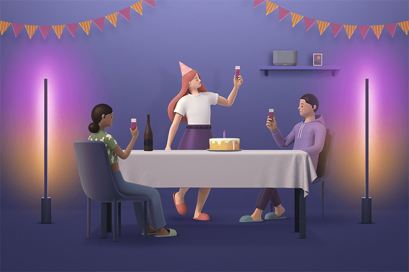 Hosting a smart home party story image
