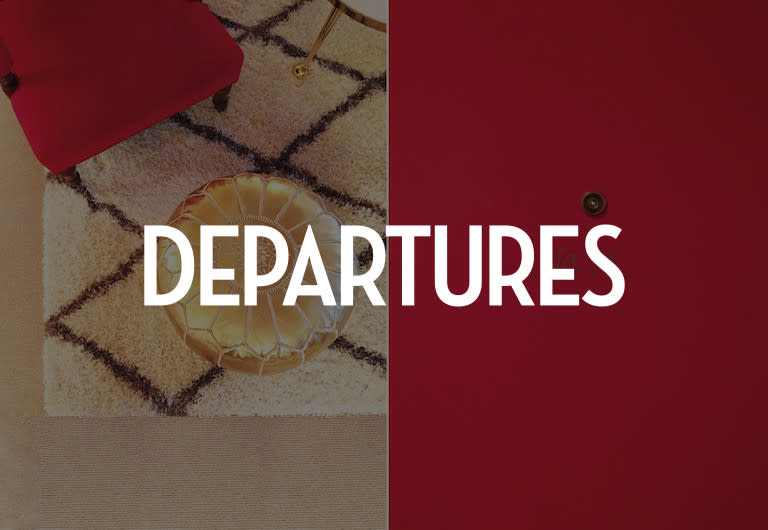 Departures Magazine, click to see press clipping