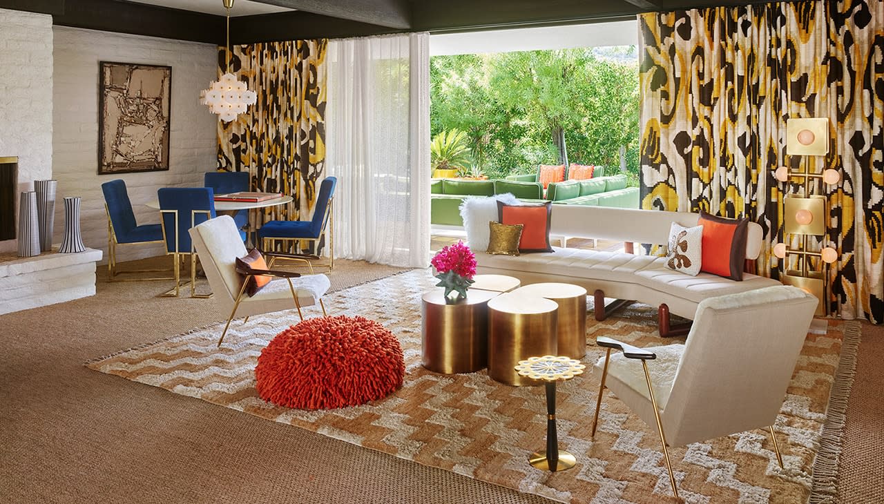 Gene Autry Residence Living Room | Best resort in Palm Springs