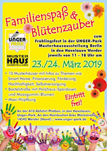Frühlingsfest in der Musterhausausstellung Unger-Park Werder (Havel)