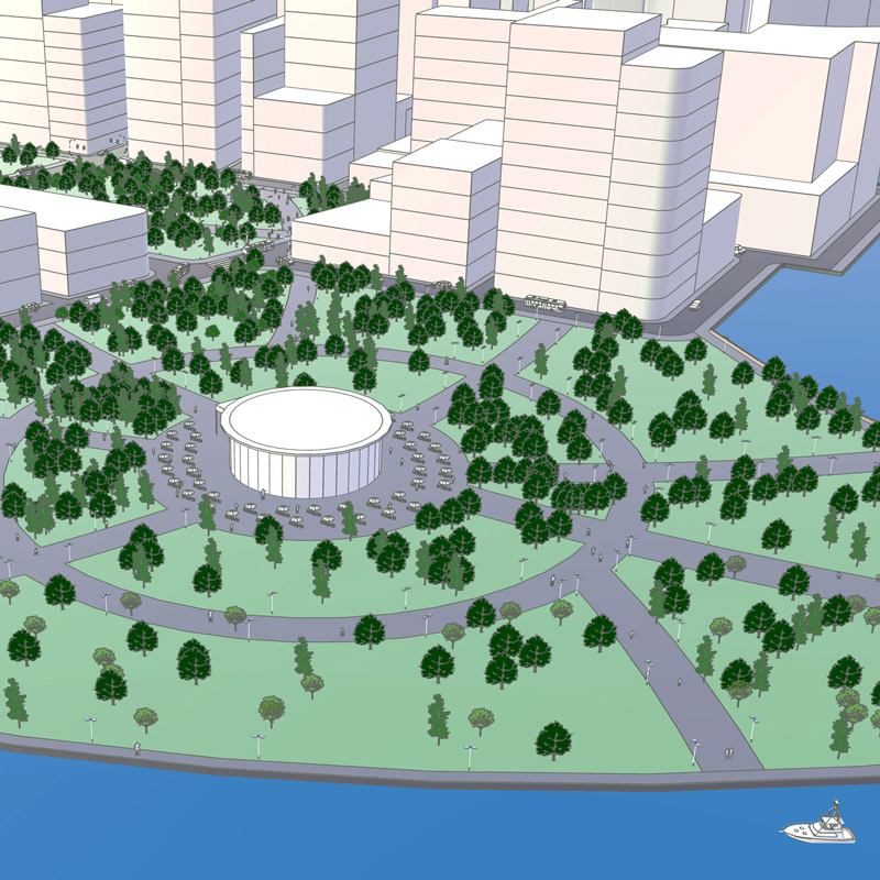 AR/VR city planning