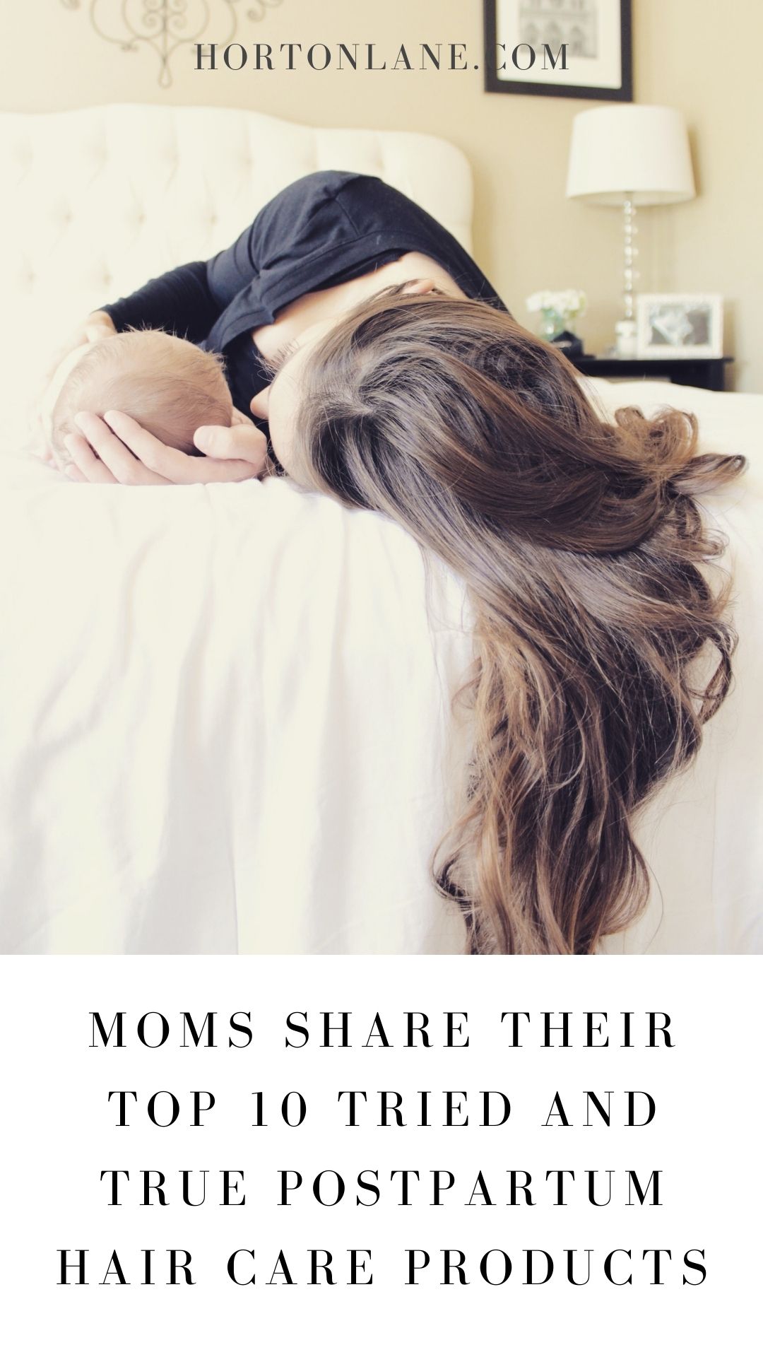 Pinterest Pins-Moms share their top 10 tried and true postpartum hair care products. hair loss hair regrowth