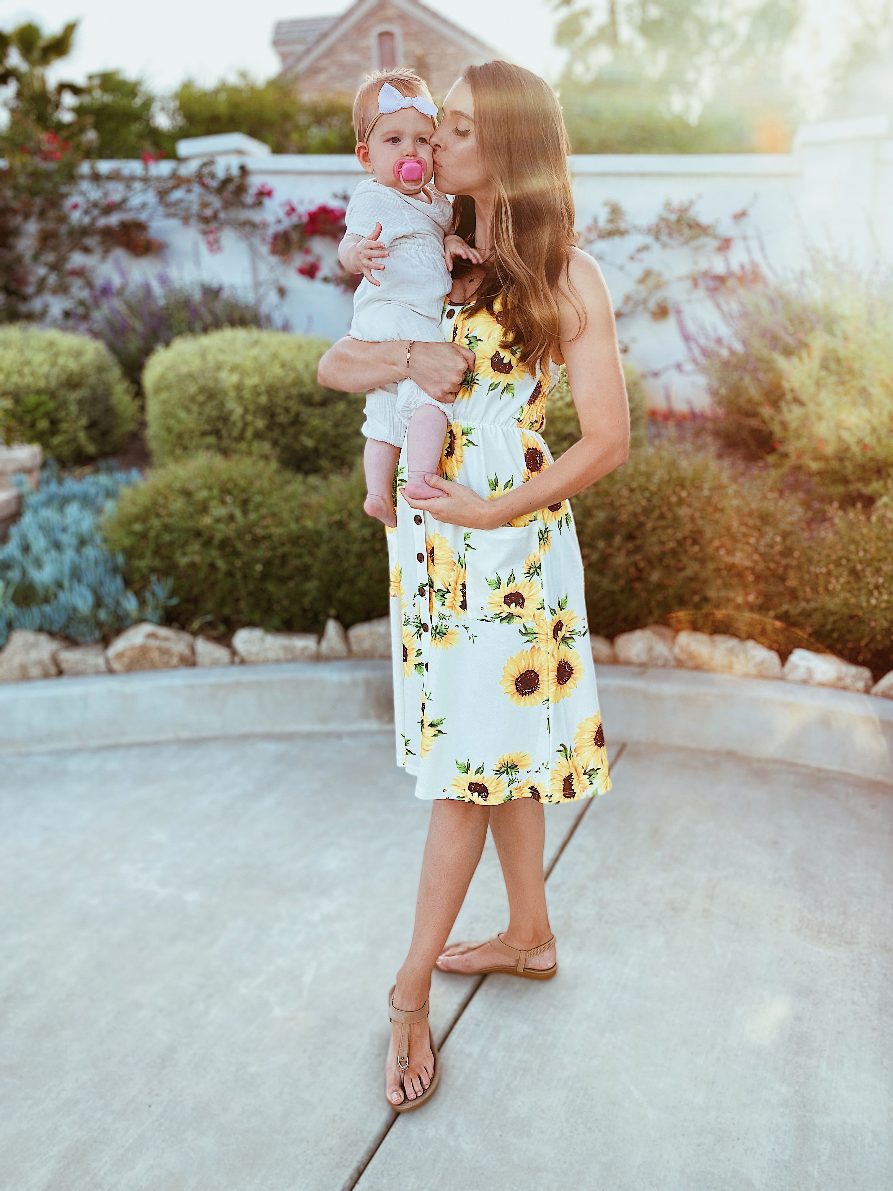 Fashion-Sunflower Dress