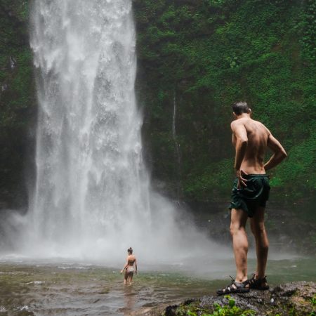 Wellness Retreat Waterfall