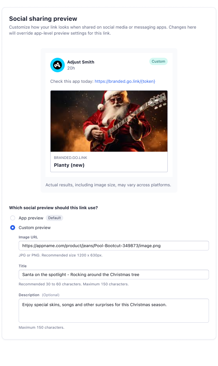 Link Scraping OG tags