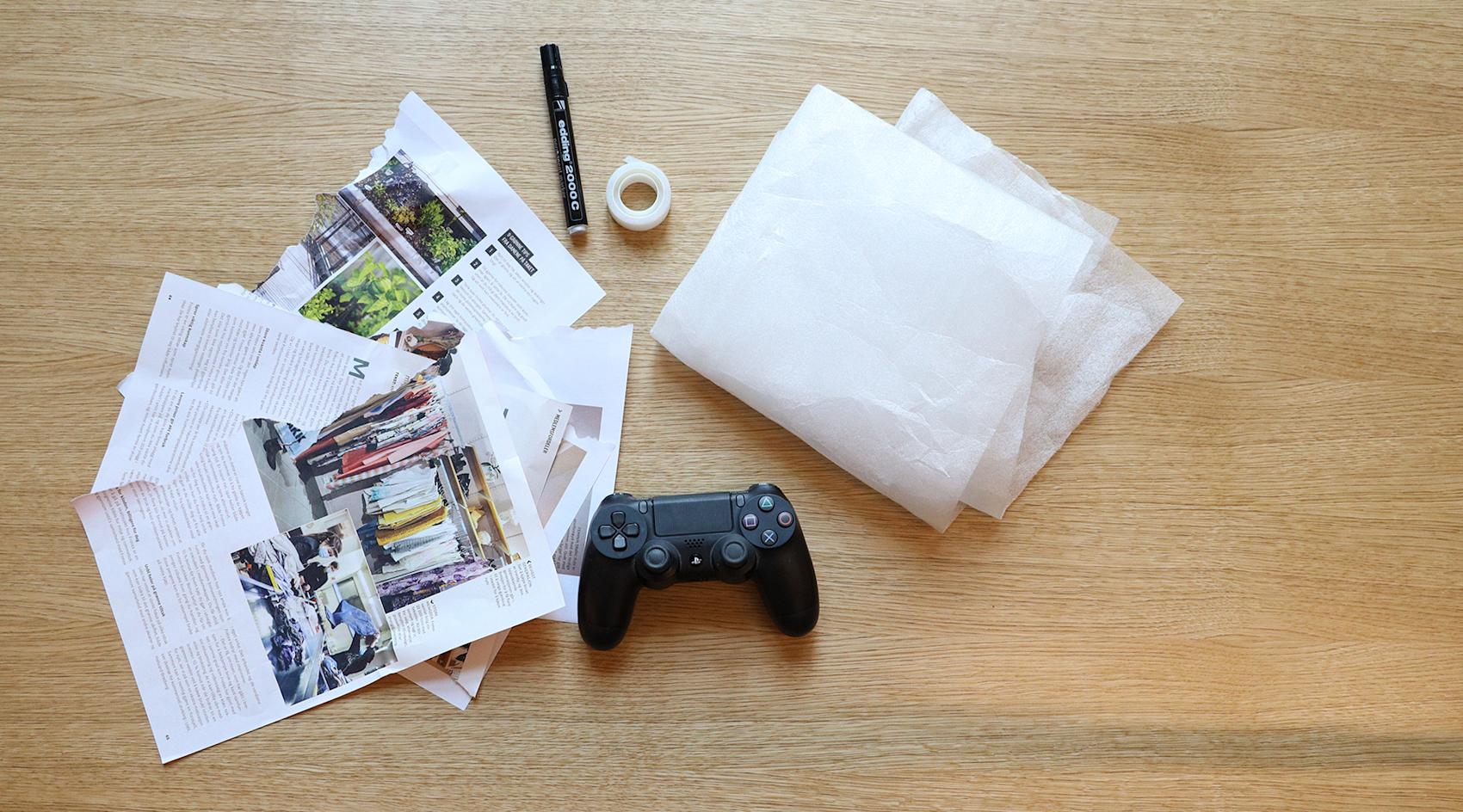 Så stygt kan du pakke inn en Playstationkontroll