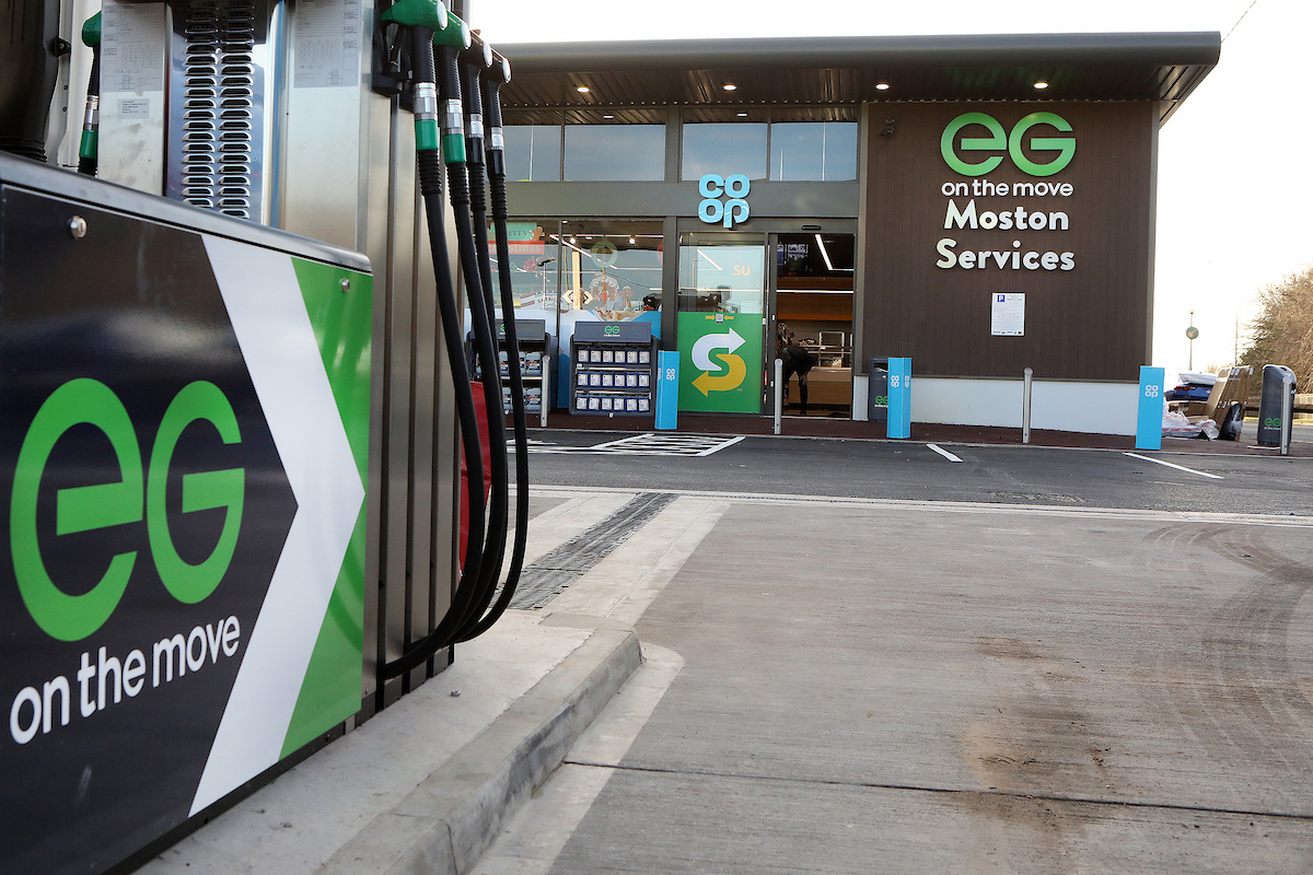 EG On the Move, Moston with Co-op convenience