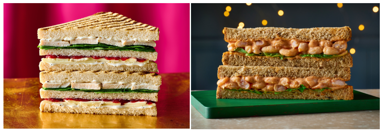 Xmas sandwich premium range