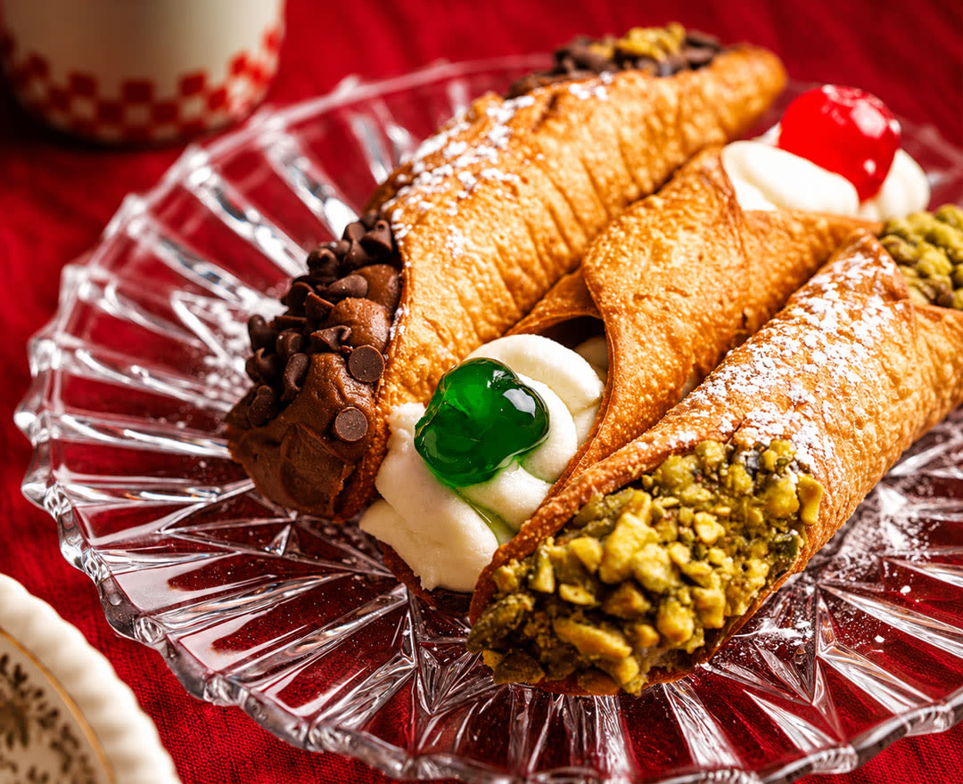 cannolis maison assortis