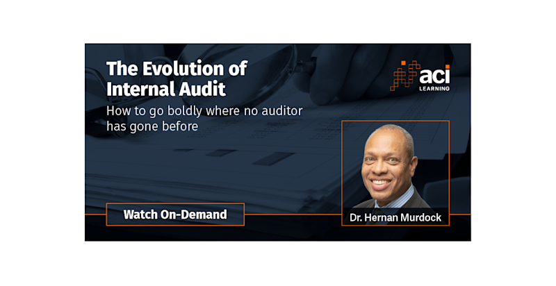 The Evolution of Internal Audit