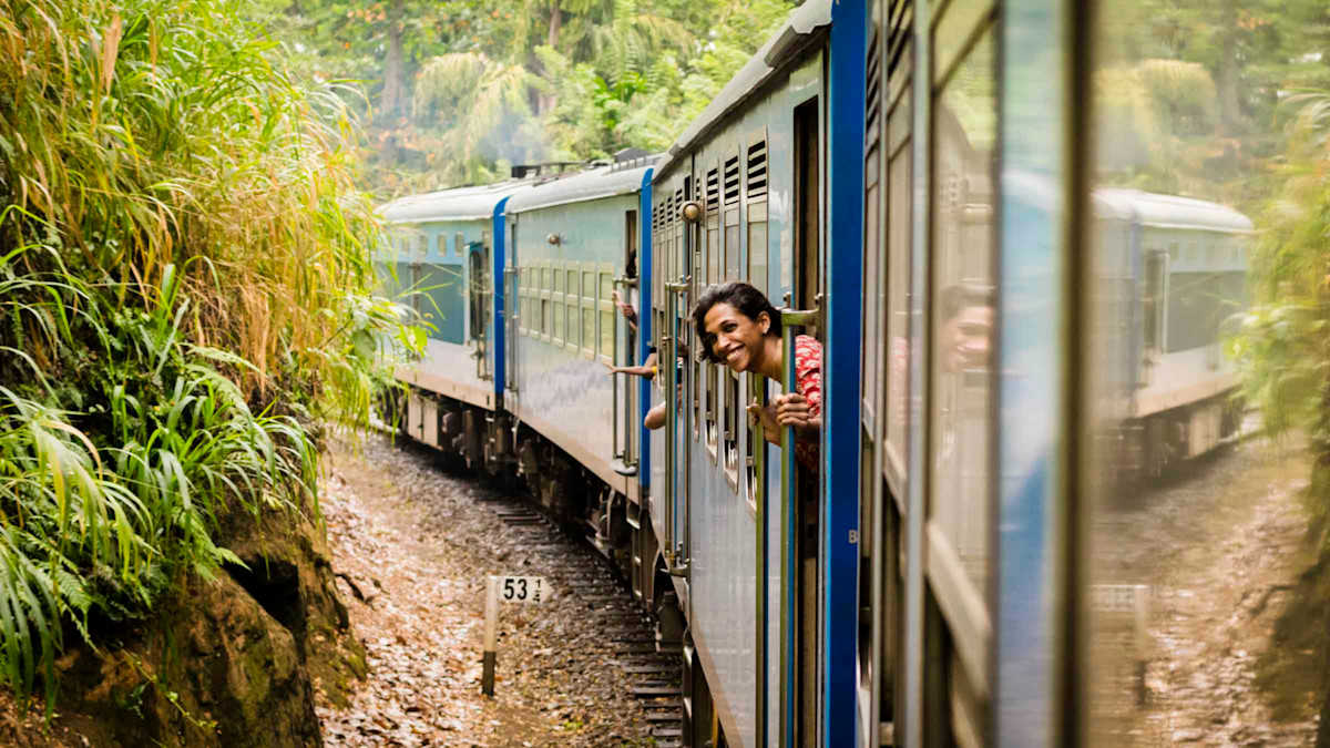 Il treno Colombo-Kandy