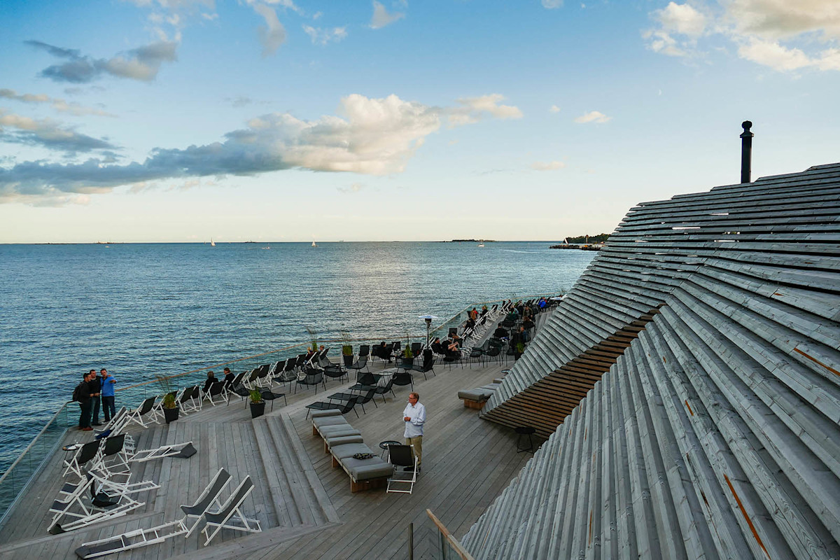 Saune pubbliche Löyly, Helsinki, Finlandia