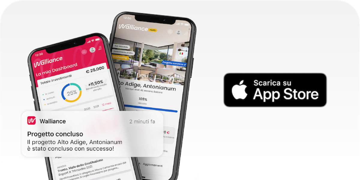 È arrivata la prima app italiana di investimenti immobiliari
