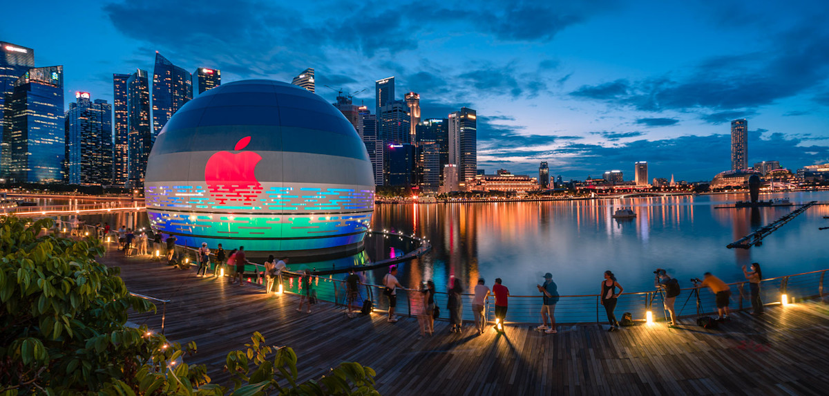 Nuovissimo l’Apple Store di Singapore