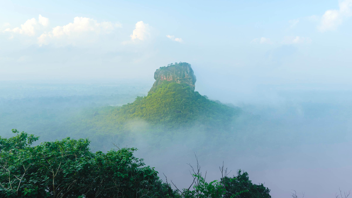 Vista su Sigiriya