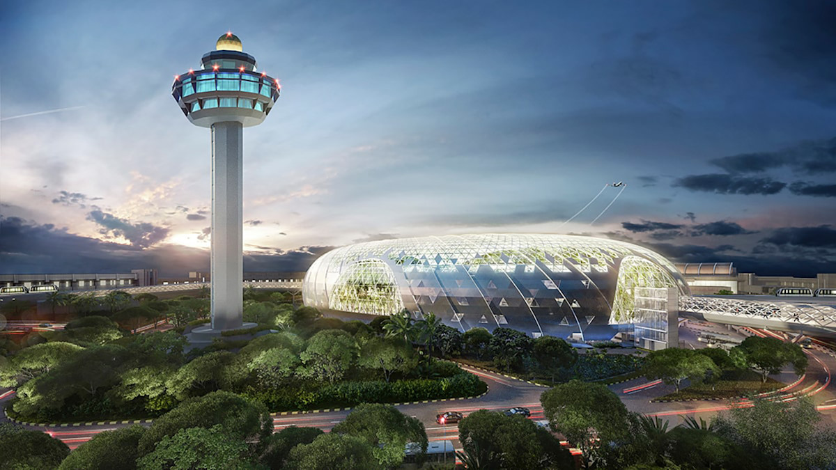 Il nuovo terminal di Singapore Changi
