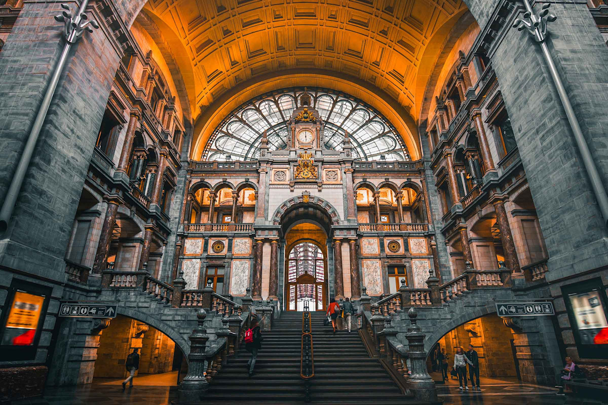 Stazione ferroviaria di Anversa, Belgio