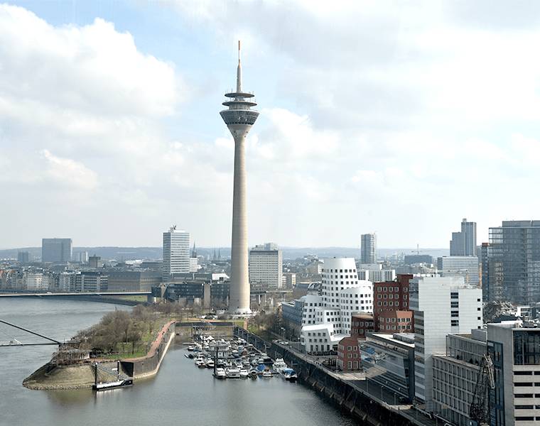Düsseldorfer Immobilienmakler finden Düsseldorf am Rhein
