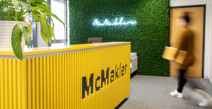 Büro im Berliner Headquarter Büro im Berliner Headquarter