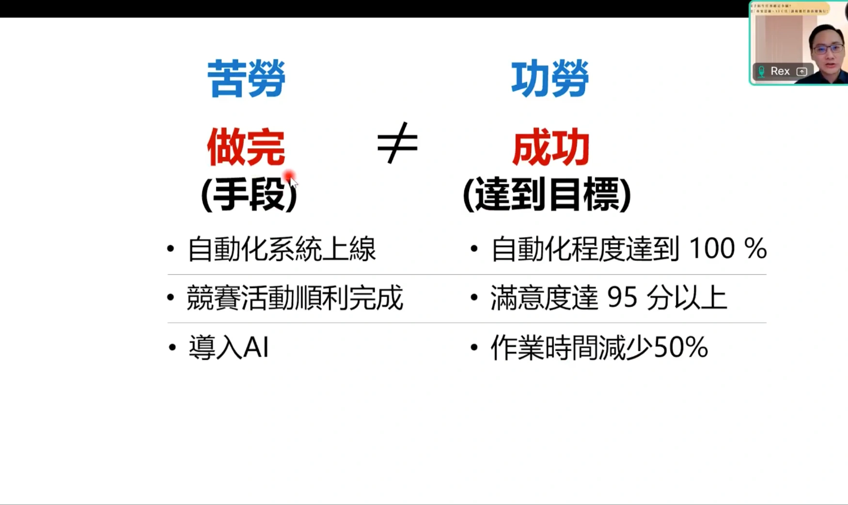 專案目標定義