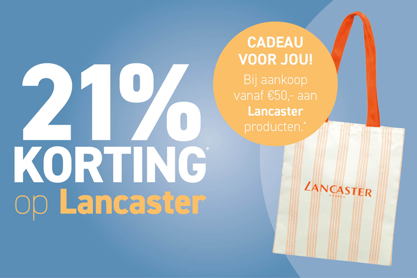 21% Korting op Lancaster