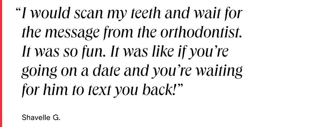Shavelle scanning teeth quote
