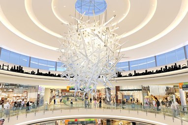 SPECTACULAR LIGHTING FIXTURES TO ILLUMINATE MALL OF QATAR