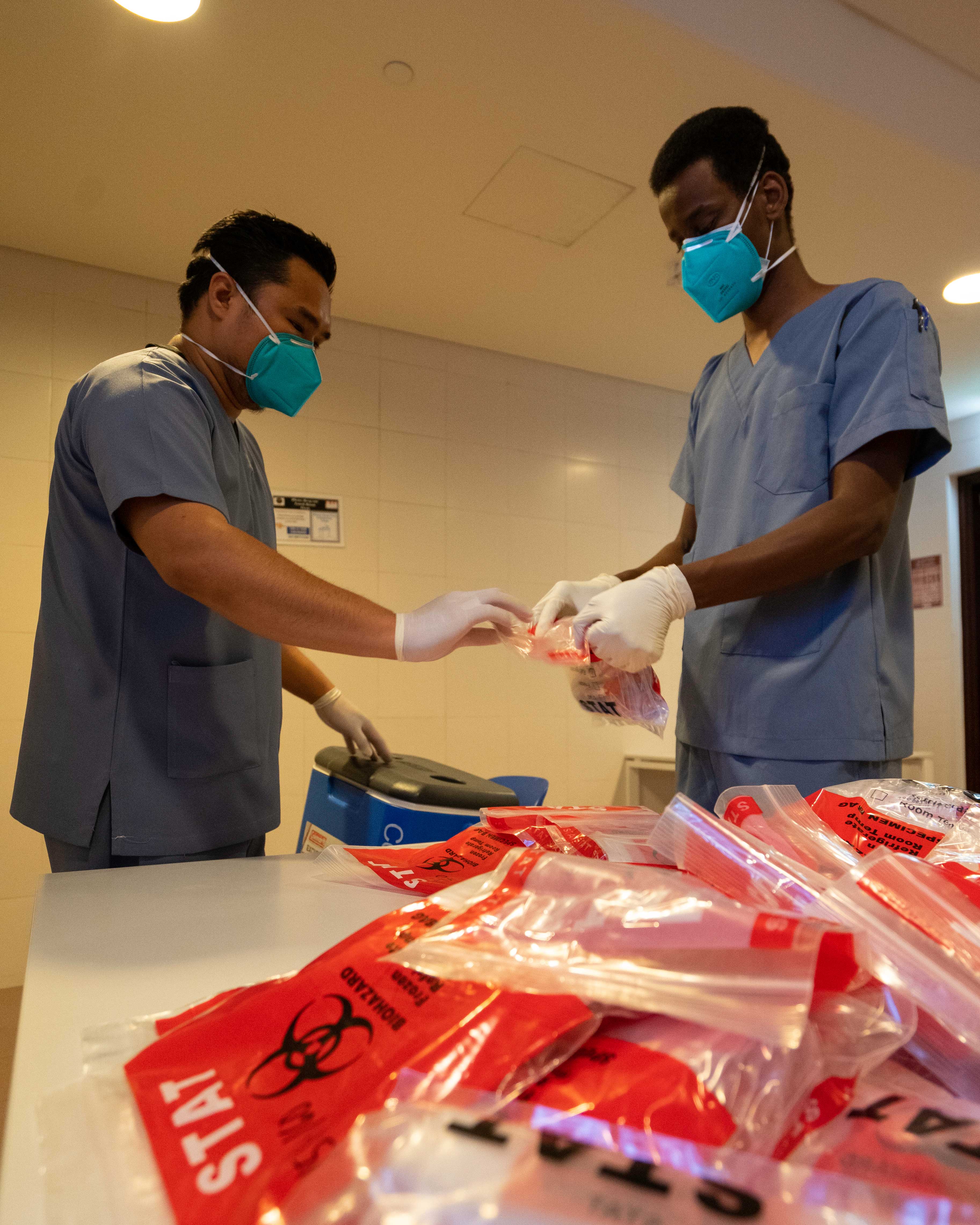 COVID TESTS FOR MALL OF QATAR EMPLOYEES