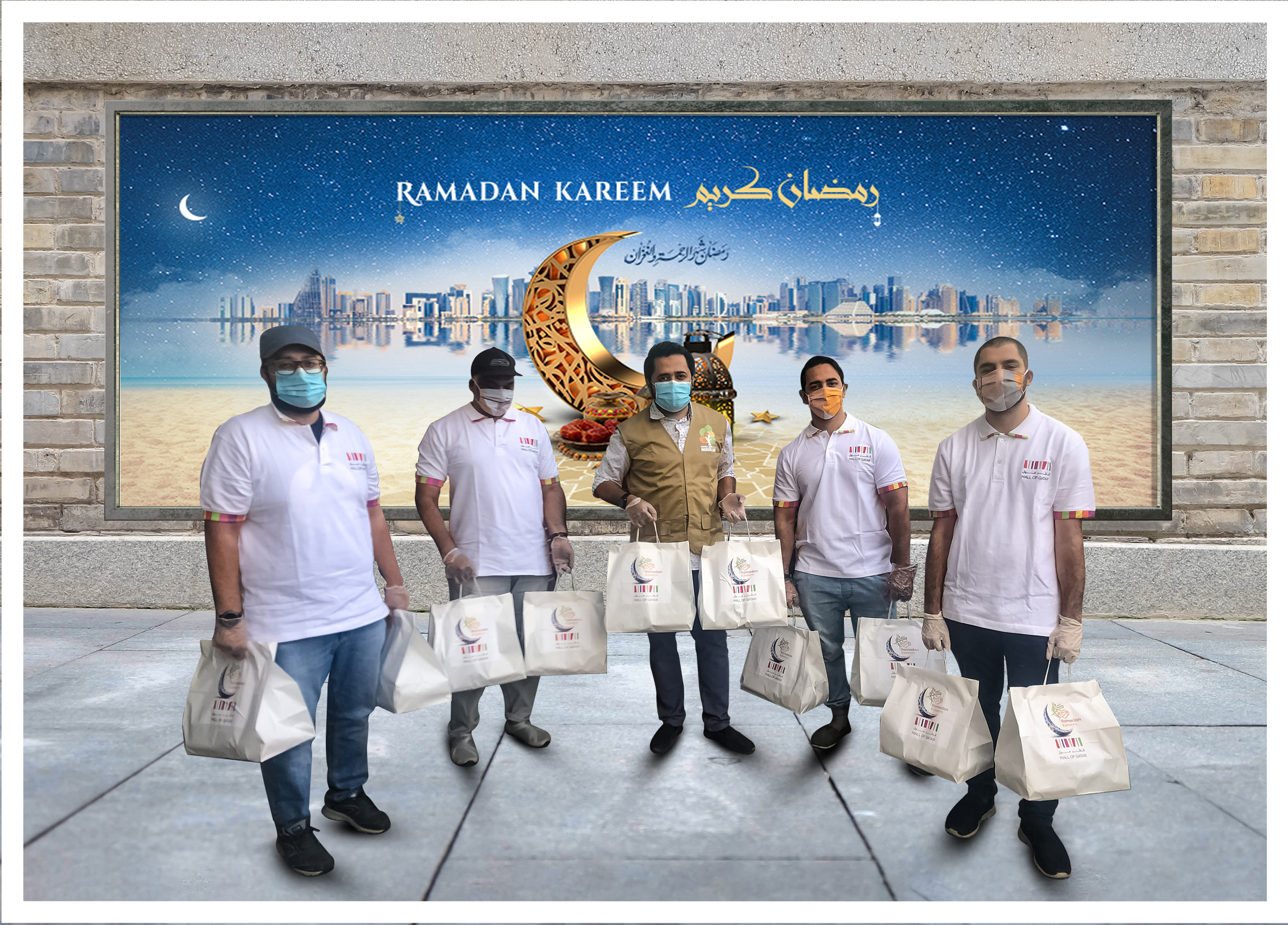 MALL OF QATAR DISTRIBUTES IFTAR MEALS TO LABORERS ACROSS QATAR
