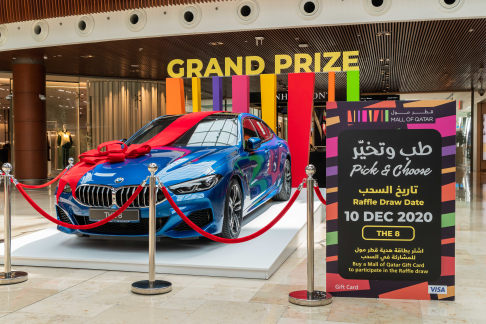MALL OF QATAR HANDOVERS NEW BATCH OF CARS TO THE WINNERS OF "PICK & CHOOSE" FESTIVAL, INCLUDING THE FIRST GRAND PRIZE CAR