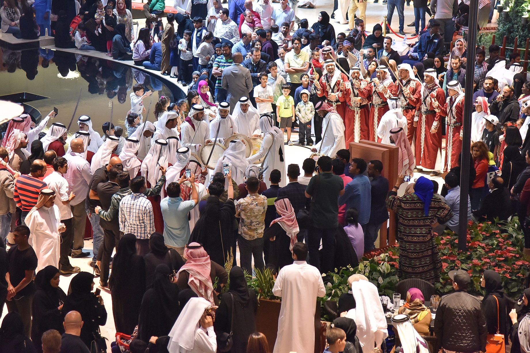 WONDERFUL FESTIVE PROGRAM IN CELEBRATION OF QATAR NATIONAL DAY AT MALL OF QATAR