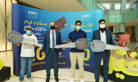 SHOP AND WIN FESTIVAL AT MALL OF QATAR GIVES WINNERS NEW HOPE FOR A BETTER LIFE