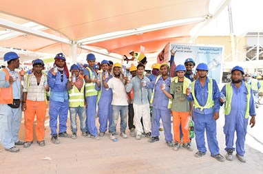 MALL OF QATAR JOINS FORCES WITH MAJID AL FUTTAIM’S CARREFOUR, AL RAYYAN WATER AND QATAR CHARITY TO HELP WORKERS ‘BEAT THE HEAT’