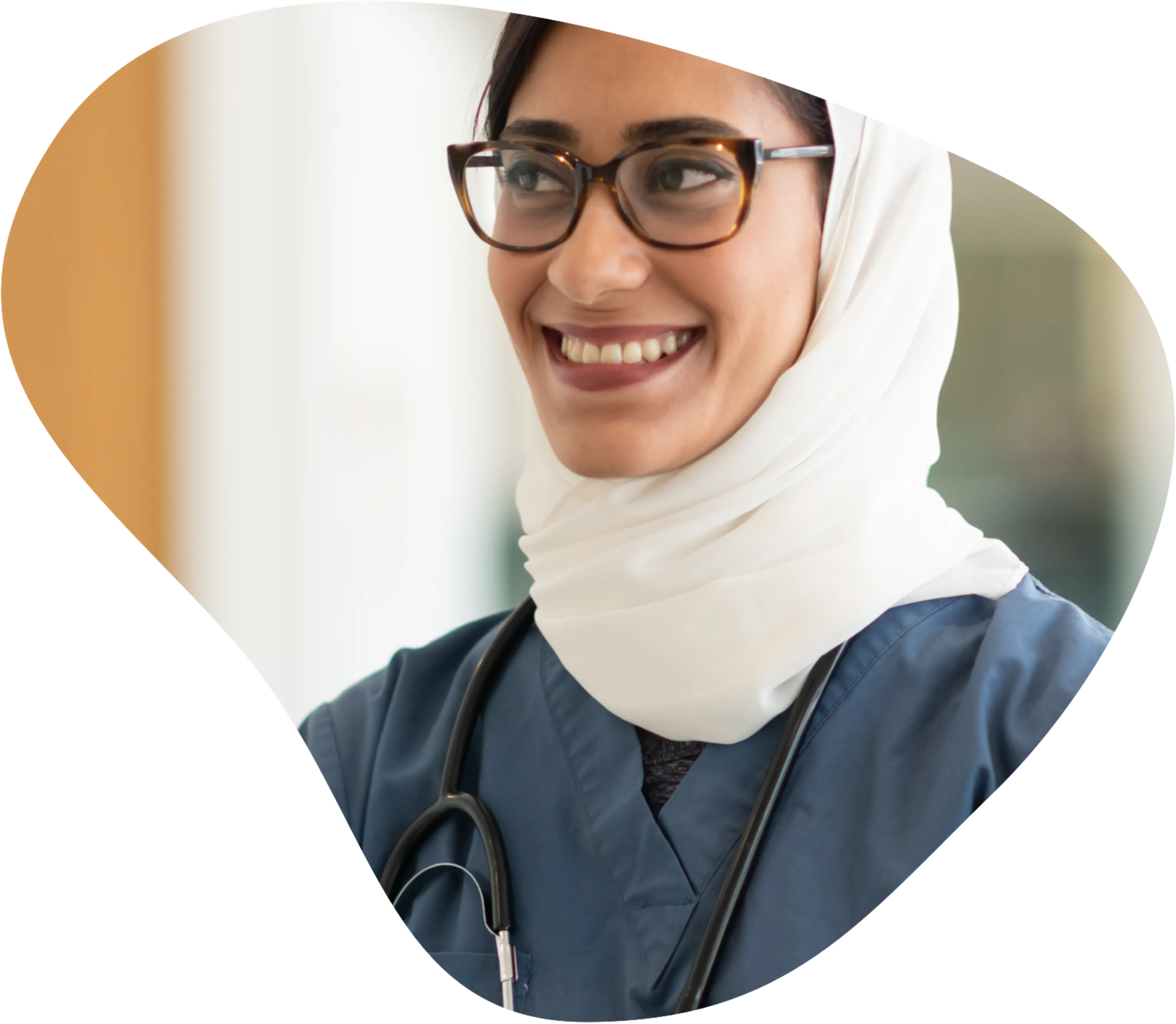 Female genetic testing specialist