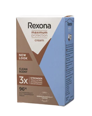 embalagem de desodorizante rexona