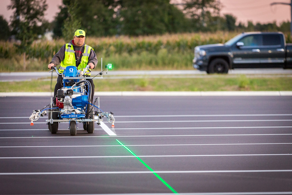 Mastering the Art of Parking Lot Line Painter
