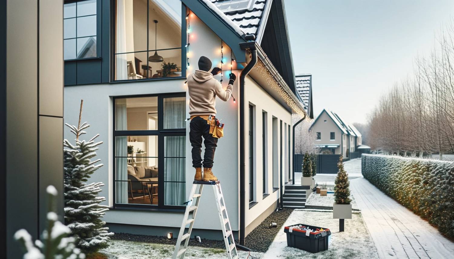 Get the Perfect Holiday Look: Professional Christmas Lights Installation
