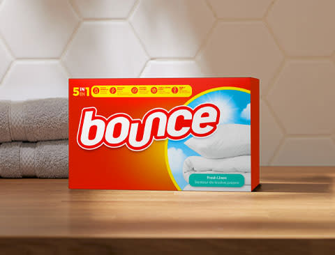 Bounce® Fresh Linen Fabric Softener Dryer Sheets