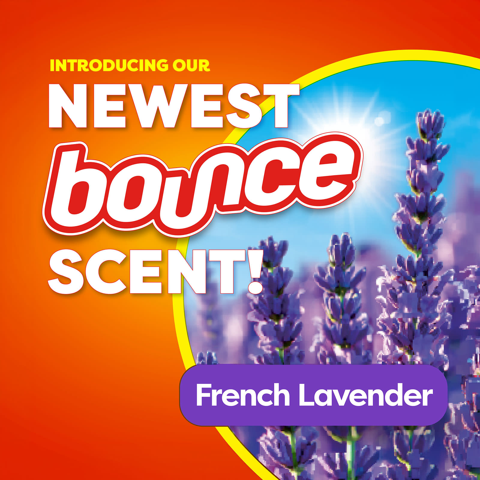 Bounce® French Lavender Dryer Sheets