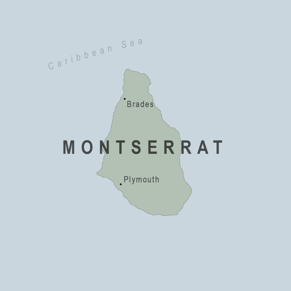 Montserrat Map