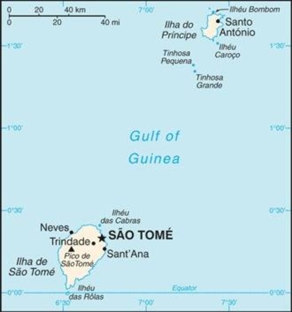 Sao Tome and Principe Map
