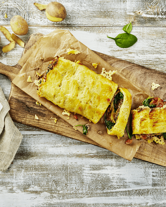 Kartoffel-Käse-Rolle