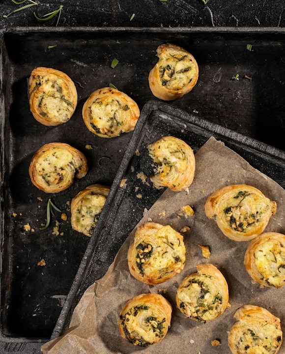 Rosmarin-Käse-Schnecken
